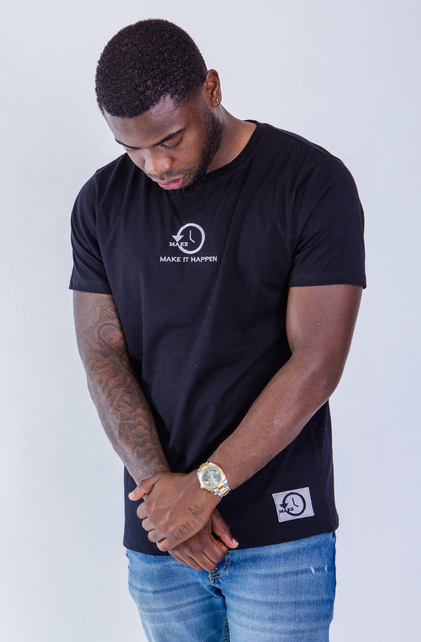 MAKEithappen Tee - Mighty Black