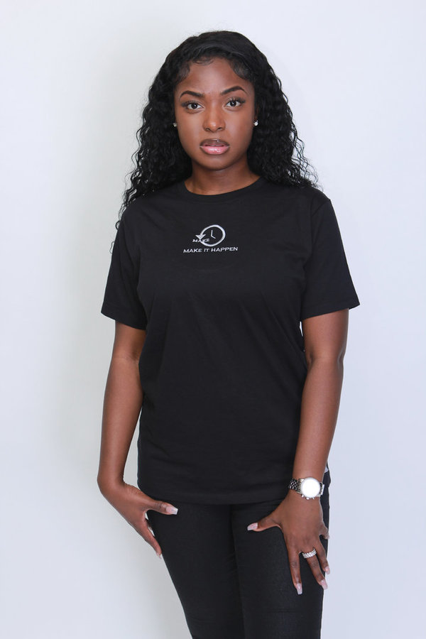 MAKEithappen Tee - Mighty Black
